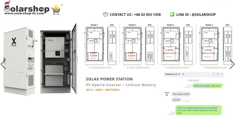 Solax power station 230,000